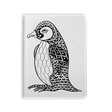 Imagem de Caderno de anotações com tinta humana pinguim, capa macia
