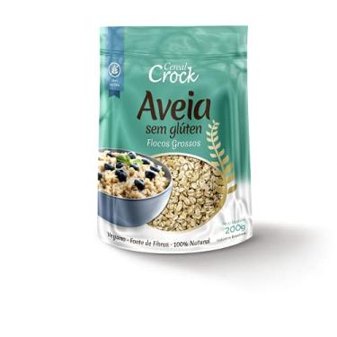 Imagem de Cereal Crock Aveia Sem Glúten Flocos Grossos 200G