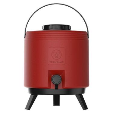 Imagem de Botijão Térmico Maxitermo 8l Termolar Vermelho Energy único