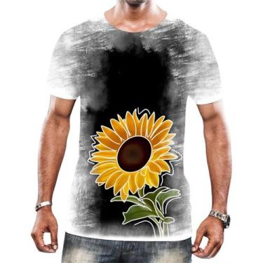 Imagem de Camiseta Camisa Flor Do Sol Girassol Natureza Amarela Hd 9 - Enjoy Sho