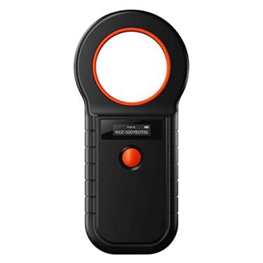 Imagem de Smoostart Scanner de microchip, ISO11784/85/FDX-B/EMID 128, armazenamento de dados, upload para PC, leitor de scanner de microchip para cão/animal de estimação/gato/porco/animal