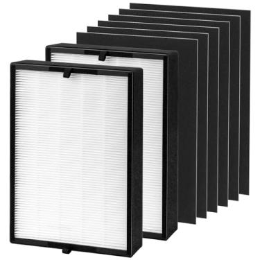 Imagem de Pacote com 2 filtros de substituição 45i para purificador de ar Breathesmart Flex Bh400 45i grau H13 True Hepa Fresh Filter B4-Pure / Fl40