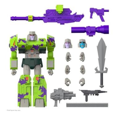 Imagem de SUPER7 Boneco Transformers Ultimates Megatron 18 cm