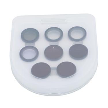 Imagem de Conjunto de Filtros de Lente 8 Em 1 para GO3S Conjunto de Filtros de Câmera de Ação Em Liga de Alumínio de Vidro óptico ND8 ND16 ND32 ND64 UV CPL Night Star Com Estojo de