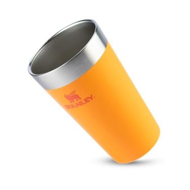 Imagem de Stanley - Copo de cerveja isolado, copo empilhável Stay Chill de 473 ml, para bebidas quentes ou frias, Golden Rod