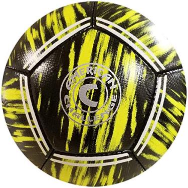 Imagem de American Challenge Bola de futebol Kura (5, preto/amarelo neon)