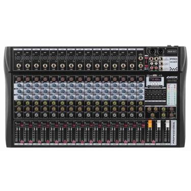 Imagem de Mesa De Som 16 Canais Asx Com Equalizador Efeito Interface - KSR PRO