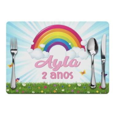 Imagem de Kit de Festa Com 5 Jogos Americanos Decorativos 2 A - E - Mundo da Bin