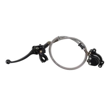 Imagem de WOOSTAR Substituição do conjunto de pinça de cilindro mestre de freio a disco dianteiro para 2 tempos 43cc 47cc 49cc Mini Pocket Bike Dirt Bike Mini Chopper Scooter