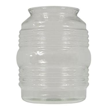 Imagem de Vidro Balizador para Poste de Jardim Fechado boca 08 Transp - CM GLASS
