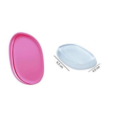 Imagem de Kit 2 Esponjas de silicone maquiagem Base Corretivo Carimbo - Lynx pro