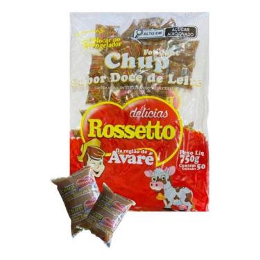 Imagem de Doce De Leite De Saquinho Chup Chup 1,5kg Pacote C/50 Doces - Rosseto