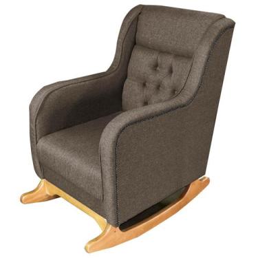 Imagem de Poltrona De Amamentar Balanço Retro Beatriz Decor - Beatriz Decor , MA