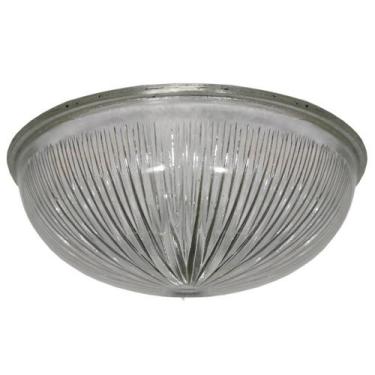 Imagem de Bacia de Vidro Sol Transparente 17 para plafon de teto - CM GLASS - CL