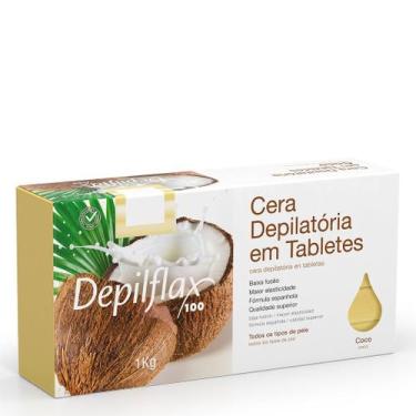 Imagem de Cera Quente Depilatória Em Tabletes Depilflax 1 Kg Diversas