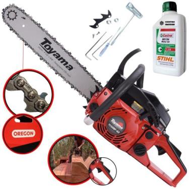 Imagem de Motosserra Motorserra Profissional Toyama TCS58F-G2 Á Gasolina 2T 55cc