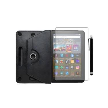 Imagem de Capa E Película + Caneta Touch compatível com Tablet Fire Hd8  - LXL, 