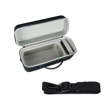 Imagem de ZLiT Estojo rígido de transporte de viagem para Bose SoundLink Max caixa de alto-falante portátil bolsa protetora de armazenamento (preto)