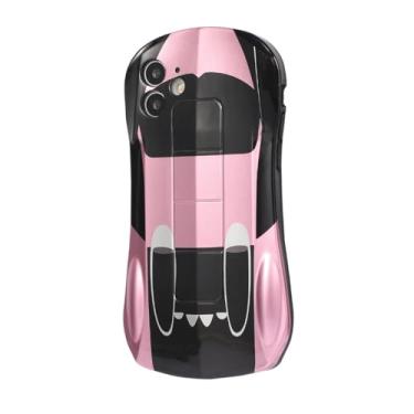 Imagem de Capa de telefone brilhante com pintura metálica de 3ª geração para Apple iPhone 16 15 14 13 12 11 Pro Max XR X 8 7 Plus SE (rosa, para iPhone 11 Pro)