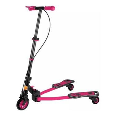 Imagem de Patinete Frog New Radical Trinet 3 Rodas Dm Toys, Rosa