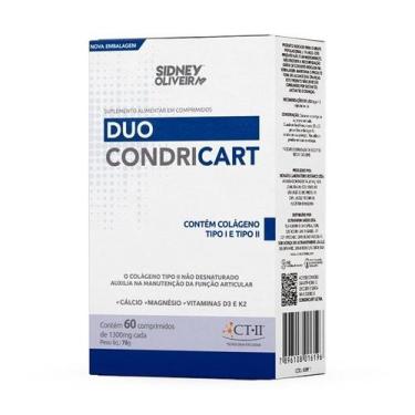 Imagem de Colageno tipo i e ii duo condricart 60 comprimidos original sidney oli