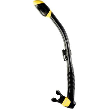 Imagem de Snorkel de Mergulho Cressi Supernova Dry, Amarelo, Preto