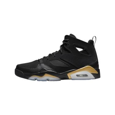 Imagem de Jordan Flight Club '91 Tênis masculino, preto/dourado metálico (DC7329 007), Preto/dourado metálico., 39
