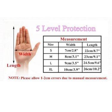 Imagem de Luva De Fios Aço GG Açougueiro E Pescador - Luva Anti Corte De Seguran