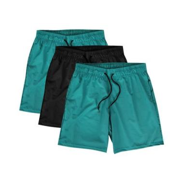 Imagem de Kit Bermuda Academia Elastano Premium Masculina WSS Classic PVV - Web 
