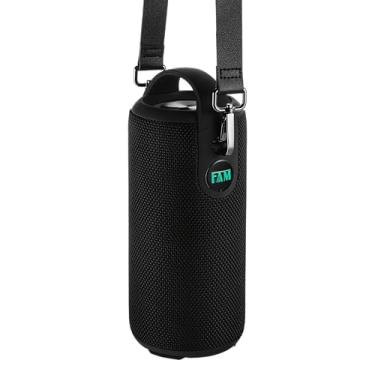 Imagem de Caixa de Som Bluetooth FAM A022 – Potência de 20W, Resistência à Água IPX6, 10 Horas de Reprodução, Iluminação LED, Bateria de 5200mAh