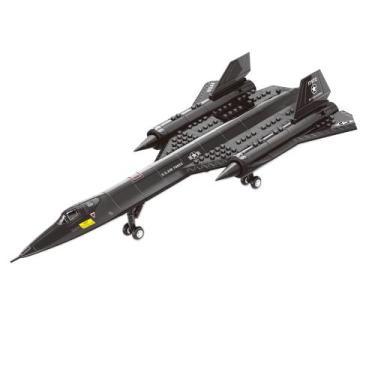 Imagem de Conjunto de blocos de construção SEMKY Military SR-71 Reconnaissance J