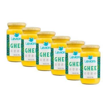 Imagem de Kit 6X: Manteiga Ghee Tradicional Sem Lactose Leviora 300G