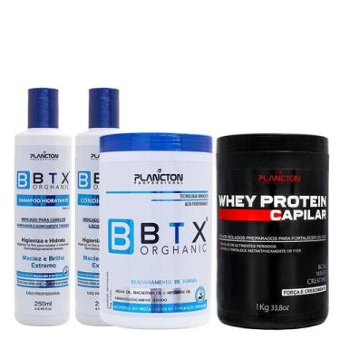 Imagem de Combo Btx Orghanic 1kg + Whey protein 1kg - PLANCTON