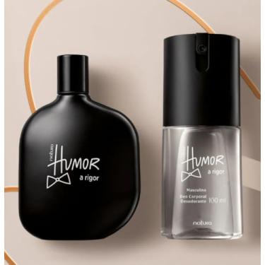 Imagem de Humor a Rigor Kit Masculino com Deo Corporal 100ml e Perfume
