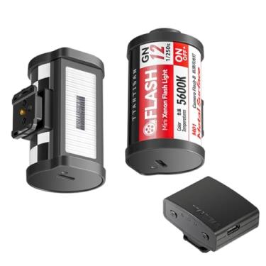 Imagem de TTartisan Flash para câmera Speedlite GN 12 5600K (± 200k), disparador de flash sem fio, luz de preenchimento de mini lanterna para Fuji, Sony, Canon, Nikon, Leica Olympus