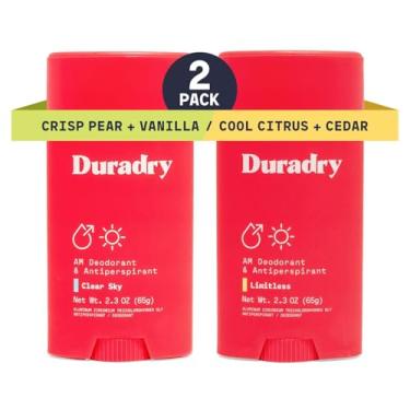 Imagem de Desodorante antitranspirante Clinical-Strength para mulheres e homens - Fórmula limpa com ingredientes naturais, odor e proteção excessiva contra suor para axilas - pera crocante + baunilha/cítrico