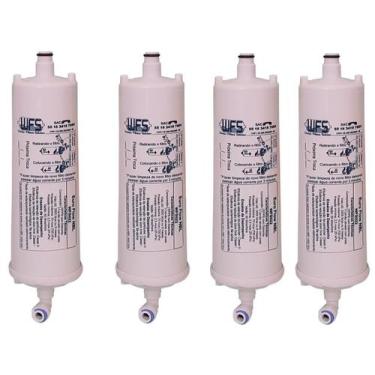 Imagem de Kit 4 Filtros Refil Purificador Europa Noblesse Da Vinci Cta - WFS