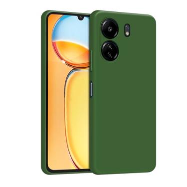 Imagem de Capa Capinha Case Para Xiaomi Redmi A5 4G Silicone Forro Aveludado Proteção Premium (VERDE MILITAR)