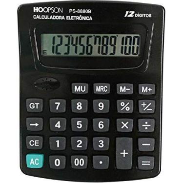 Imagem de Calculadora De Mesa 12Digitos Pilha Aaa Cinza - MERCORIENTAL