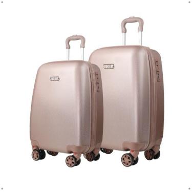 Imagem de Kit Malas Infantis Bordo PP e P Escolar e Viagem Padrão ANAC Rodas Gir