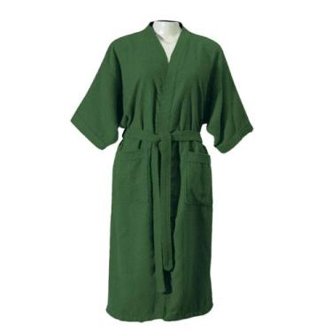 Imagem de Roupão de Banho Feminino e Masculino Felpudo 100% Algodão - Dianneli