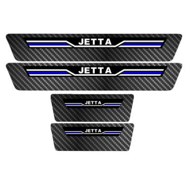 Imagem de Soleira Porta Sport Azul Carbono Jetta 2022 2023 2024 2025 - Jhow Ades