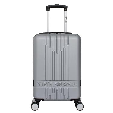 Imagem de Mala de bordo viagem 10 kg em ABS Prata