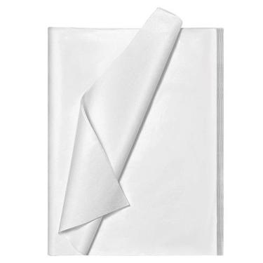 Imagem de Papel de seda Bobobag 100 folhas 35x50cm sem ácido branco