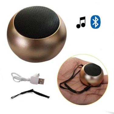 Imagem de Mini Caixa de Som 3W com Bluetooth BOLINHA CORES - MARKELK