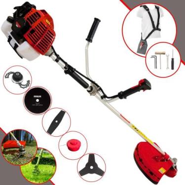 Imagem de Roçadeira Podador de Grama Multifuncional Kawashima KW52L À Gasolina 2