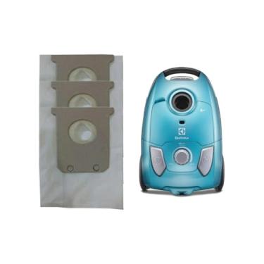 Imagem de Saco Descartável para Aspirador de Pó Electrolux, 3 Unidades, Compatível com Clario, Classic, Jetmaxx, Ultrasilencer e Outros Modelos