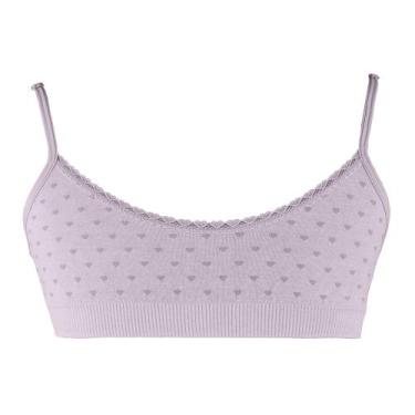 Imagem de Top Infantil sem Costura Lilás Matte Zee Rucci, P