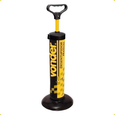 Imagem de 2X Desentupidor De Vaso Sanitário Tipo Bomba Manual Sucção 1