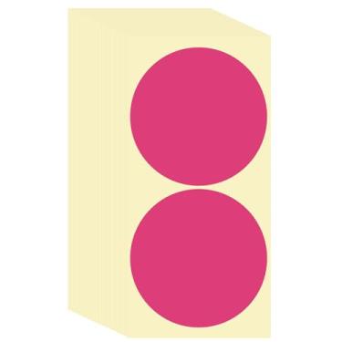 Imagem de PATIKIL 60 etiquetas adesivas coloridas de pontos, adesivos de preço circular de 10 cm, etiquetas de codificação autoadesivas para escritório, negócios, quintal, venda de garagem, decoração de casa